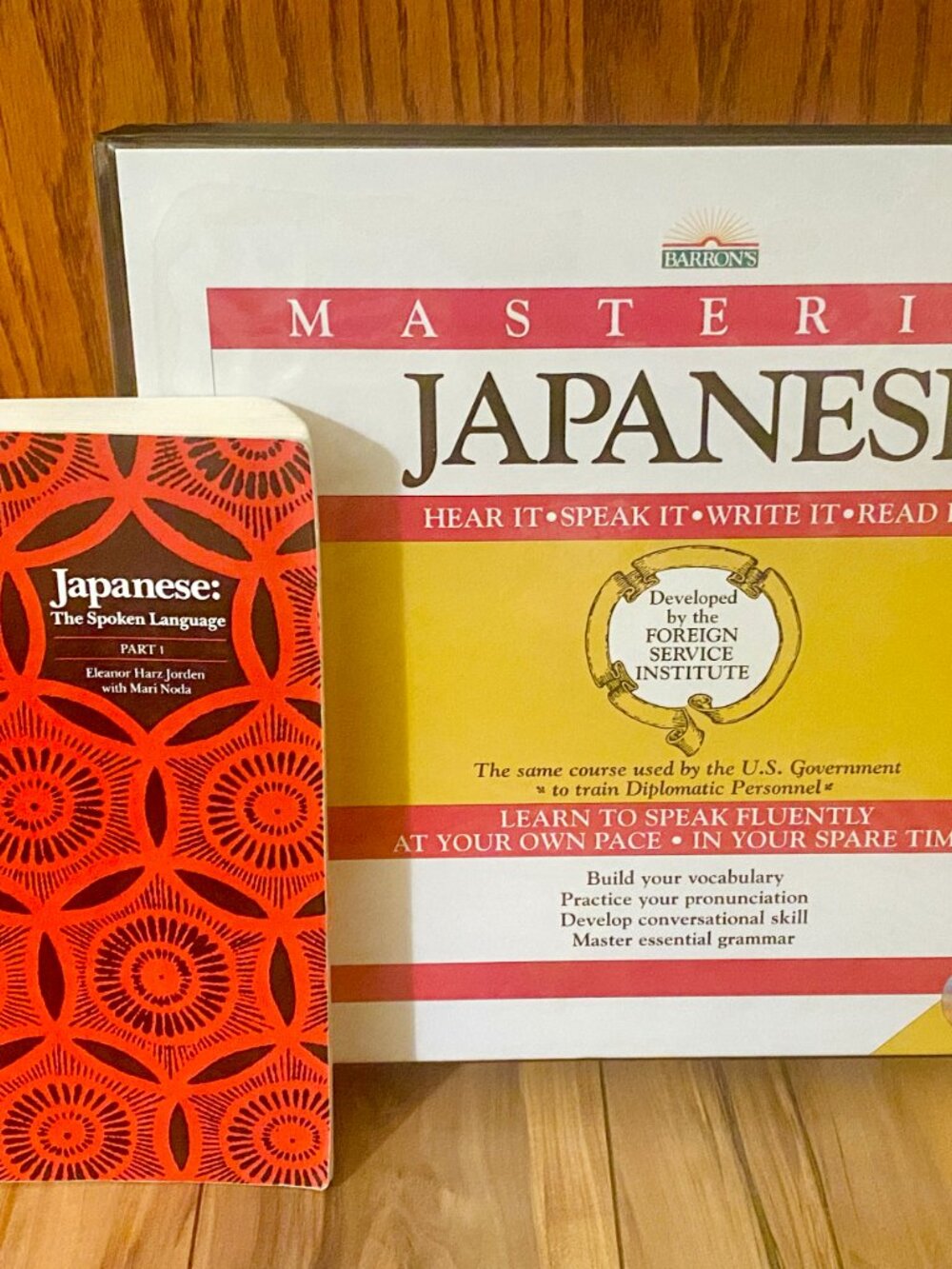 Barron's Mastering Japanese Book & 10 CD's + Japanese: The Spoken Language Book